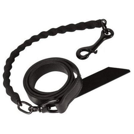 WEAVER LEATHER BLK Chain Cattle Lead 80-1008-BK